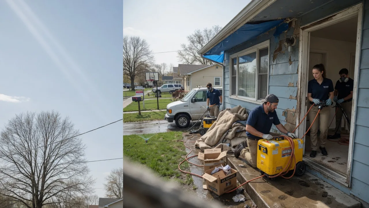 Basement Flood Cleanup in Thurman, IA near me